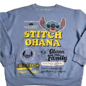2729 Disney Lilo and Stitch Ohana Youth Sweatshirt Size‎ XL 15-17
